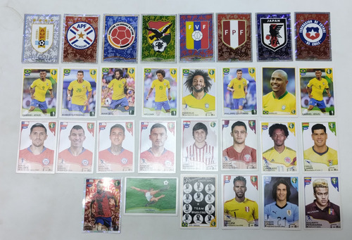 Figuritas Copa America Brasil 2019 Lote X 30 Unidades