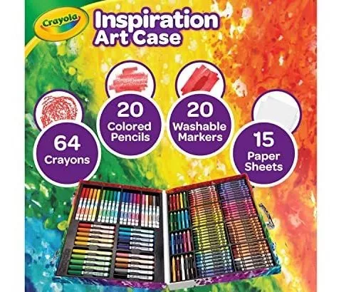 Inspiration Art Case Crayola Coloring Set for Kids, Crayola Kids