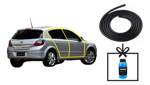 Borracha De Vedação Porta Vectra Gt 2007 2008 2009 2010 2011