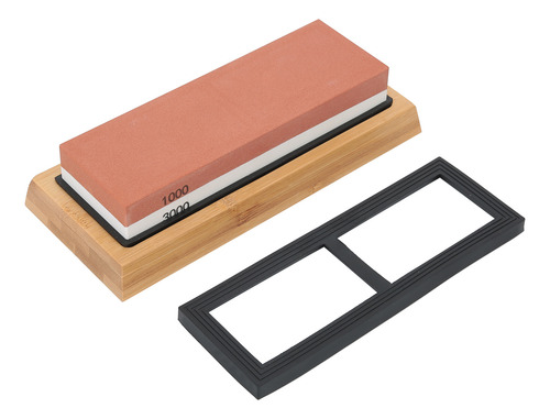 Cuchillo Whetstone Set De Corindón Blanco De Doble Cara