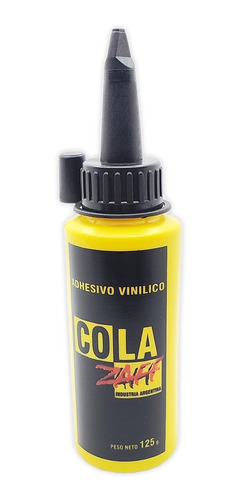 Adhesivo Vinilico /cola Vinilica Zaff 125 Gr Con Dosificador