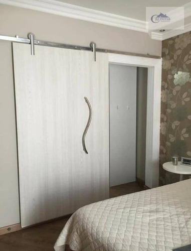 Apartamento Com 3 Dormitórios, Sendo 1 Suíte, À Venda, 100 M² Por R$ 480.000 - Vila Pires - Santo André/sp - Ap3526