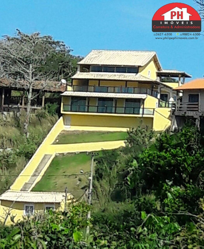 Imagem 1 de 15 de Mansão Dentro De Condomínio Em Cabo Frio - 6 Suítes - Piscina - 1666