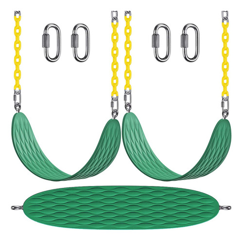 Dolibest Asientos De Columpio Resistentes Con Cadena De 66 P