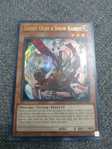 Ghost Ogre & Snow Rabbit Ultra Rare Yugioh Arte Alterno