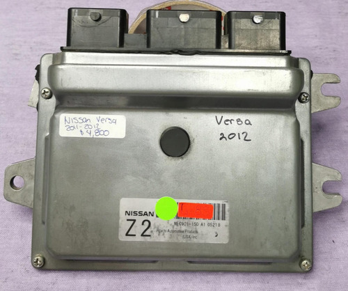 Computadora De Motor Nissan Versa Z2 2011-2012 Mec901-150