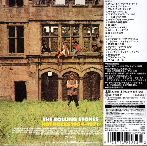 Rolling Stones - Hot Rocks 1964-1971 / Version Japonesa - Cd