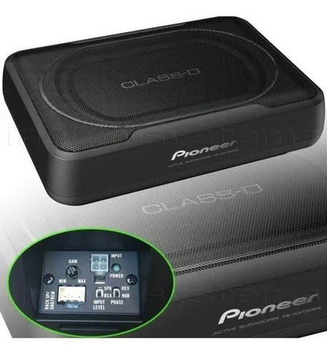 Bajo 8 X 5 PuLG Amplificado Pioneer Ts-wx130ea Clase D 160w