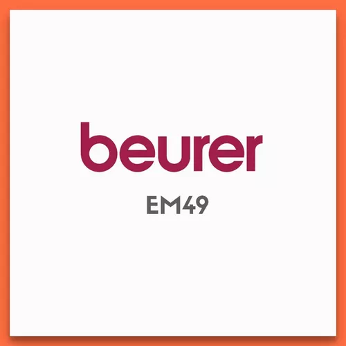 Beurer EM 49 - Electroestimulador Digital Masaje EMS TENS, Pantalla LCD, 2  Canales, 4 Electrodos autoadhesivos