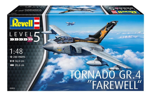 Imagen 1 de 7 de Raf Tornado Gr.4  Farewell  - Escala 1/48 Revell 03853