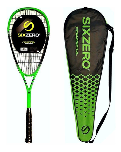 Raqueta Squash Sixzero Powerful Pro Con Funda | Favio Sport