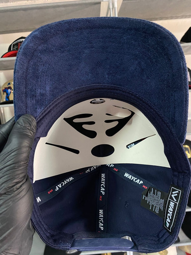 Gorra Los Angeles Waycap Malla Semi Curva Azul Marino Ajustable
