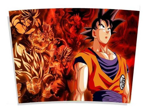 Imagem 2 de 3 de Copo Térmico Anime Dragon Ball Z Goku
