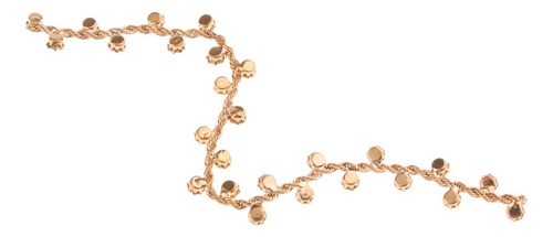 Cadena De Tobilleras Cadena De Pulseras Simples Dorado