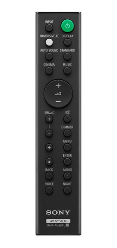 Barra De Sonido Sony Ht-g700 Bluetooth 400w Hdmi 3.1 Canales Color Negro