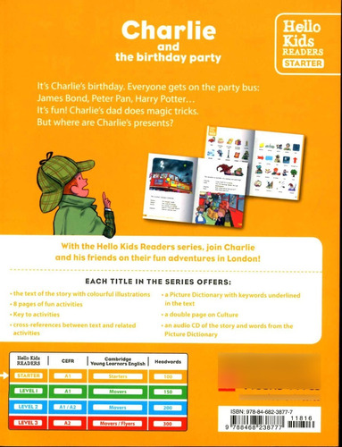 Charlie And The Birthday Party - Hello Kids Readers Starter