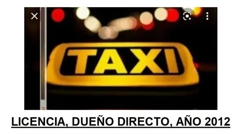 comprar Taxi Licencia Caba 2012 Dueño Titular Vende Lista Transferir