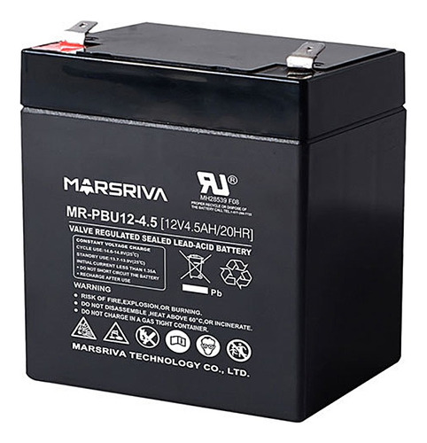 Bateria 12v 4.5ah Marsriva
