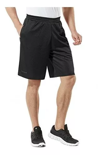  TSLA Pantalones cortos de correr activos para hombre