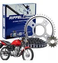 Comprar Kit Relação Tração Cg 125 Cargo Titan Fan 2000 À 2008 Riffel
