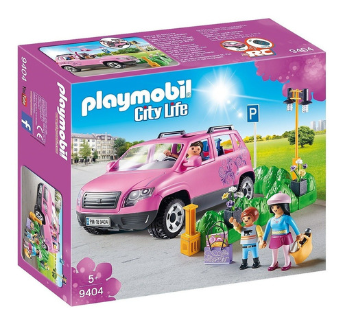 Anforatoys Playmobil 9404 Coche Familiar Con Estacionamiento