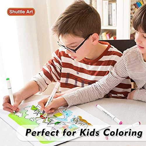 Shuttle Art Marcadores 121 Colores De Doble Punta