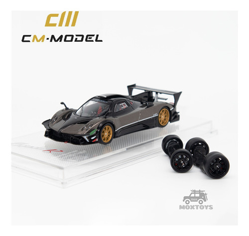 Modelo Cm 1:64 Pagani Zonda R Evolution Track, Versión Cobre