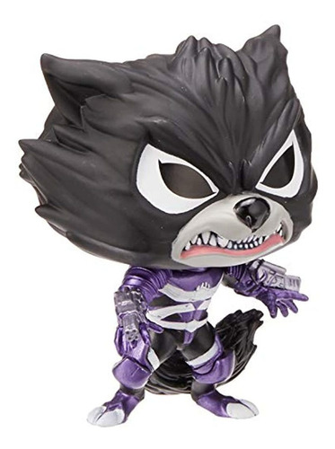 Muñeco De Vinilo Diseño De Venom-rocket Mapache. Marca Funko