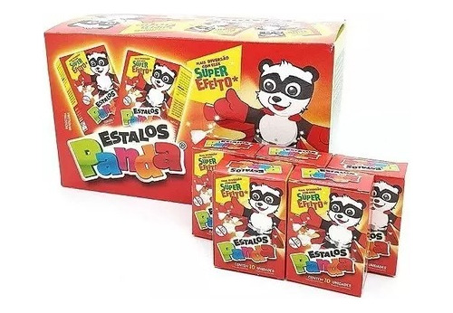 03 Caixa De Estalinho Panda Com 50und Festa Junina E Festas