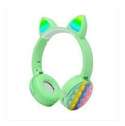 Audifono Bluetooth, Cat Ear, Sd Card, Microfono, Led