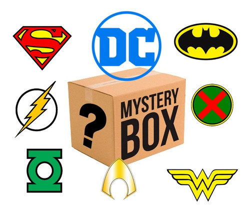 Caja Misteriosa Mystery Box Dc Comics Batman Superman Flash