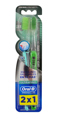 Cepillo Dental Oral-b Ultra Fino Pro Salud 2x1