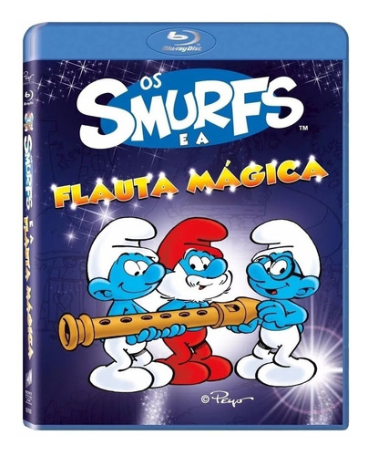 Blu-ray Os Smurfs E A Flauta Mágica