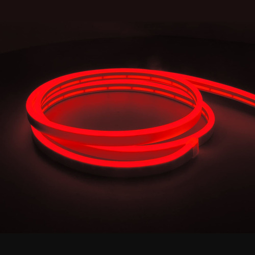 Meijiajia Tira Luz Led Neon Roja 12 V Cinta Flexible 16.4 No