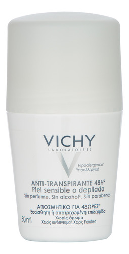 Desodorante Vichy Antitranspirante Roll On Piel Sensible