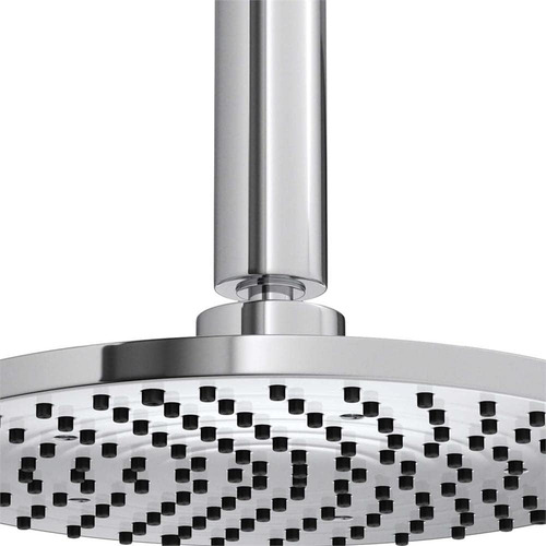 Chuveiro Com Tubo De Teto Aquamax Cromado Deca Prateado Cromado