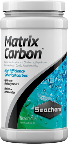 Matrix Carbon 250 Ml Para Acuarios Marinos Y Agua Dulce