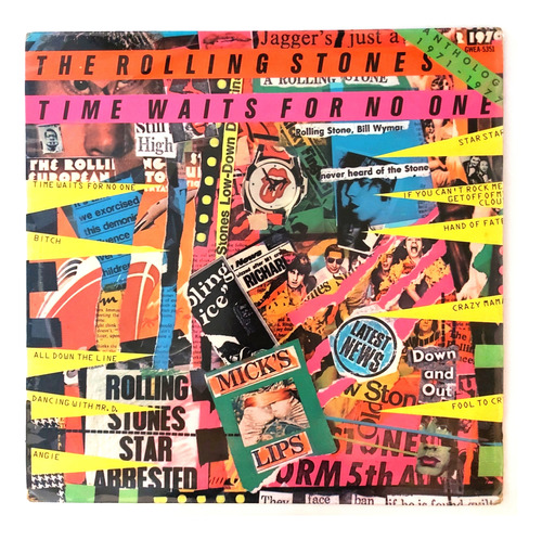 The Rolling Stones - El Tiempo No Espera A Nadie Insert  Lp