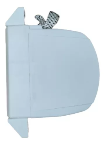 Recogedor exterior de persianas abatibles de 14mm. en color blanco