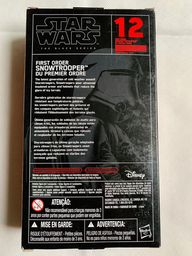 Star Wars Black Series Snowtrooper 1a Orden Figura De Acción (Usado)