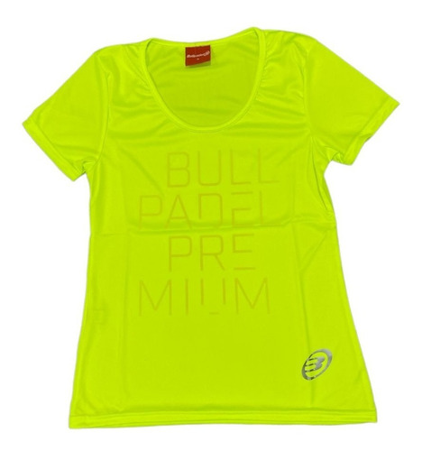 Remera Mujer Bullpadel Deportiva Tenis Padel Entrenamiento