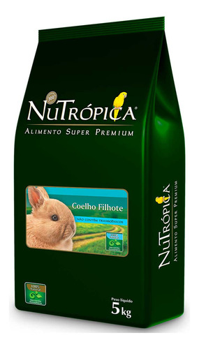 Nutropica Coelho Filhote 5 Kg