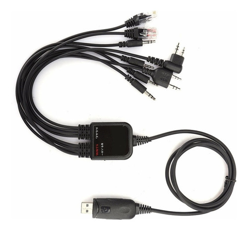 Cable De Programación Usb 8 En 1 For Radio Kenwood/quanshen