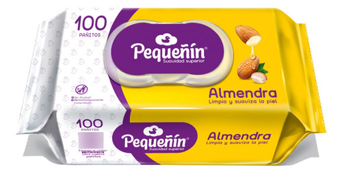 Pañitos Húmedos Pequeñín 100 Und