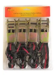 Comprar Jogo Cinta Catraca Para Amarração 25 Mm X 4 Metros no Mercado Livre