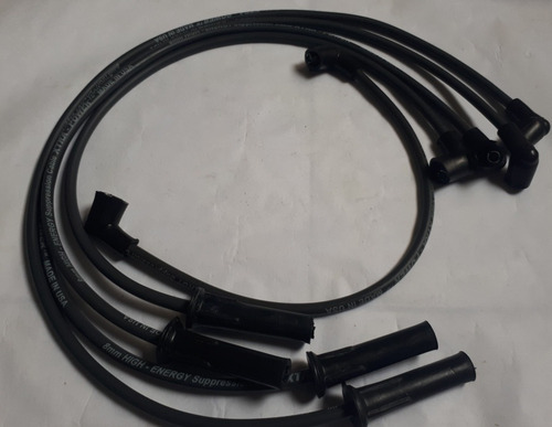 Imagen 3 de 7 de Cables De Bujia Caribe 4 Cil