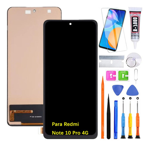 Pantalla Lcd Para Redmi Note 10 Pro 4g Incell M2101k6r