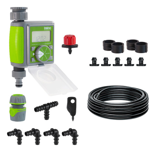 Kit De Riego Automatico Trebo Hasta 30 Plantas Cerco