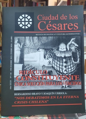 Revista Ciudad De Los Césares. Ridículo Constituyente - Erwi