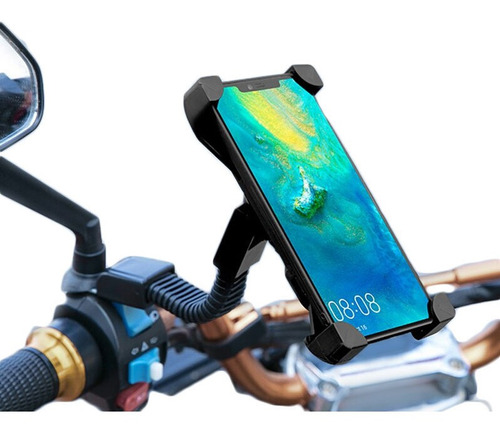 Soporte Base Moto Bicicleta Porta Celular Gps Universal 360
